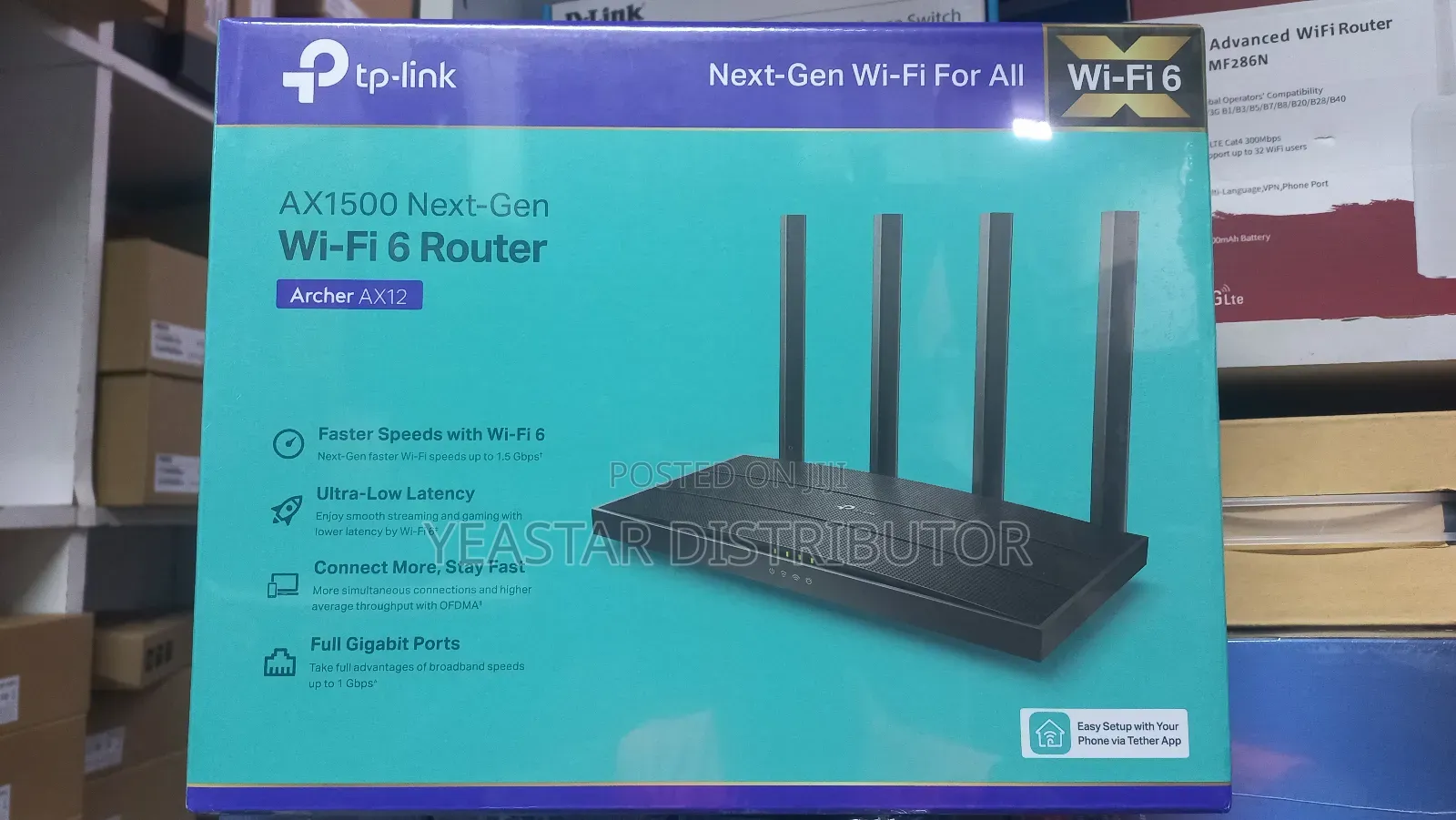 Tp-Link Ax1500 Wi-Fi 6 Router Archer Ax12