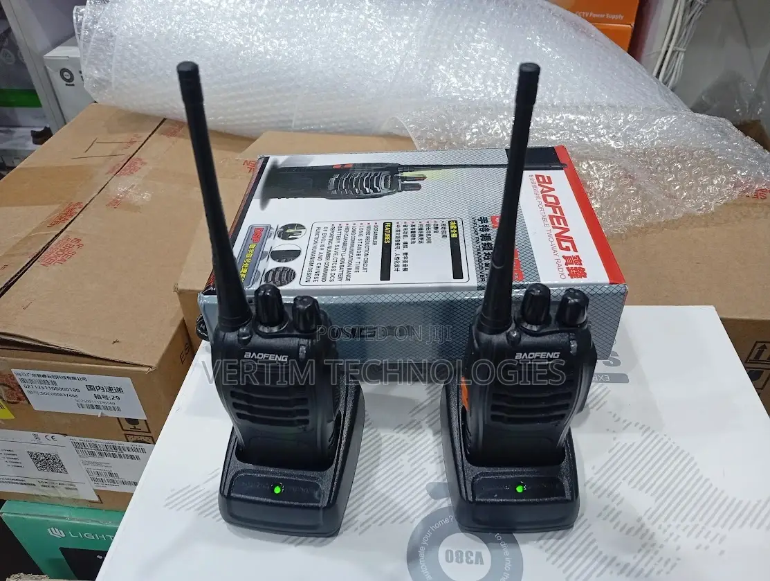 Baofeng Bf-888s Walkie Talkie With Large Battery Capacity