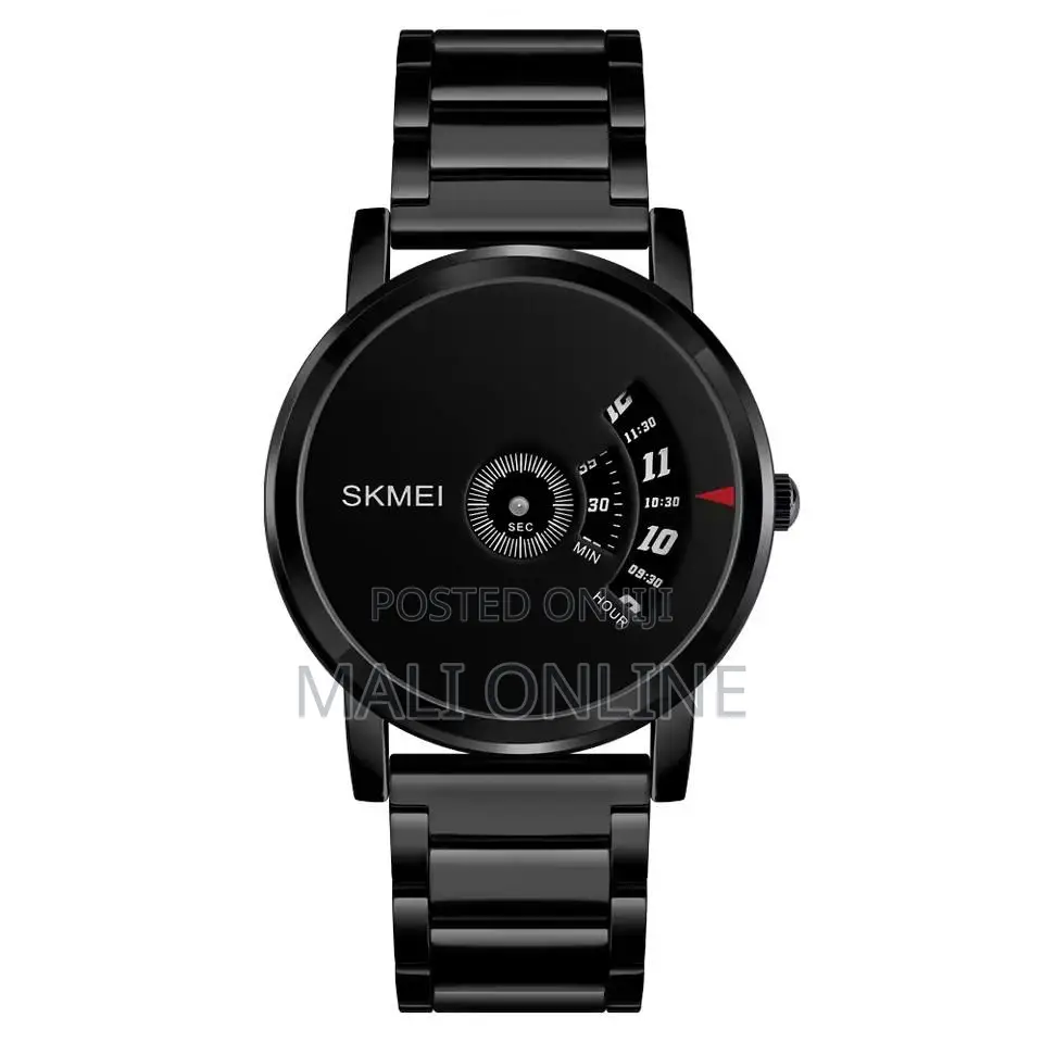 Skmei 1260 Men’S Quartz Watch Stainless Steel Roulette Pointer Fashion