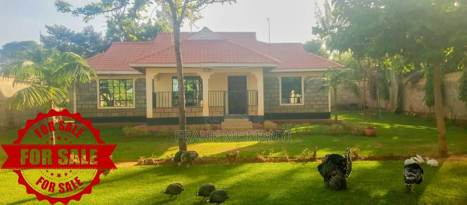 Furnished 3bdrm Bungalow in Bukembe for sale