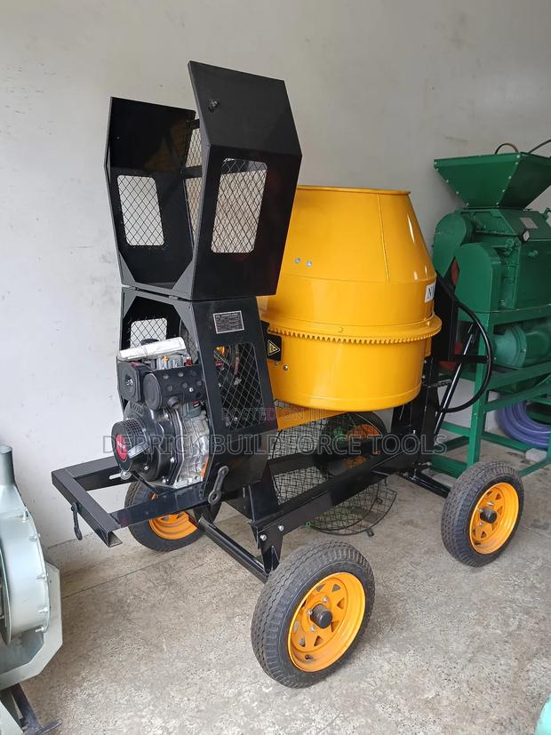 NML Heavy-Duty 400l Concrete Mixer - main view