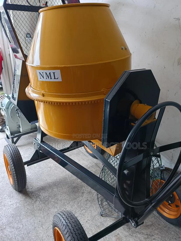 NML Heavy-Duty 400l Concrete Mixer - thumbnail 3