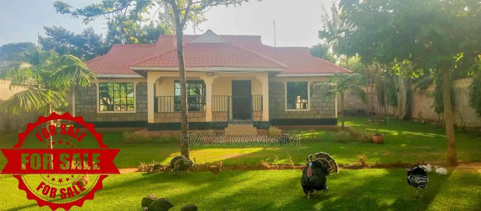 Furnished 3bdrm Bungalow in Bukembe for sale