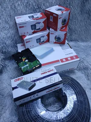 24/7, Full-Color Imaging 4channel DVR Complete Set 2mp Smart Hybridt