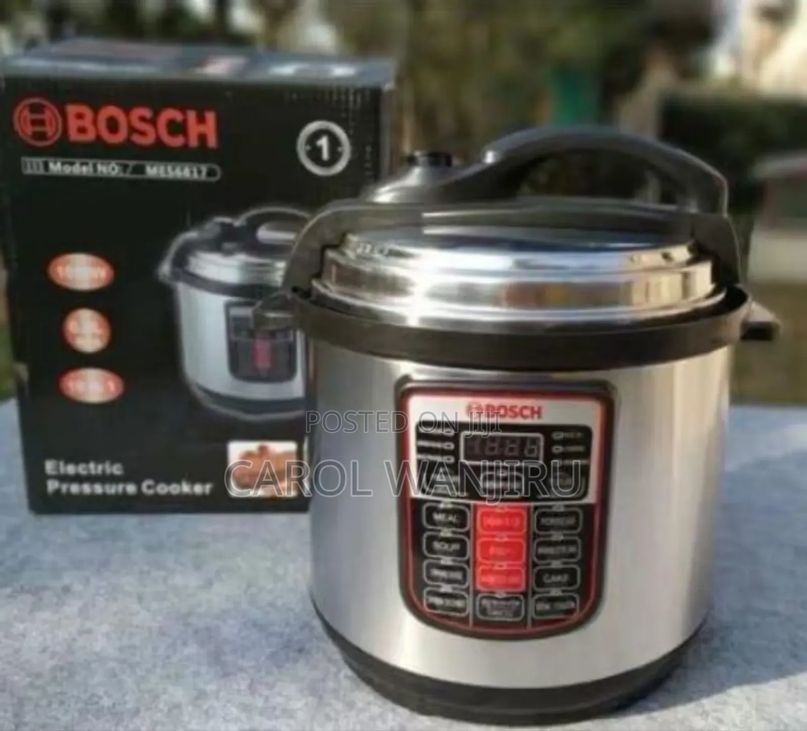Bosch Electric 6l Pressure Cooker/6l Bosch Electric Pressure Cooker