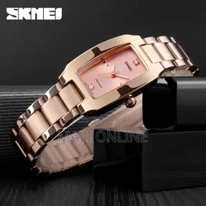 Skmei 1400 Ladies Quartz Watch Stainless Steel Women Wristwatch