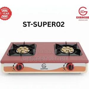 Eurochef Double Burner Tabletop LPG Gas Cooker
