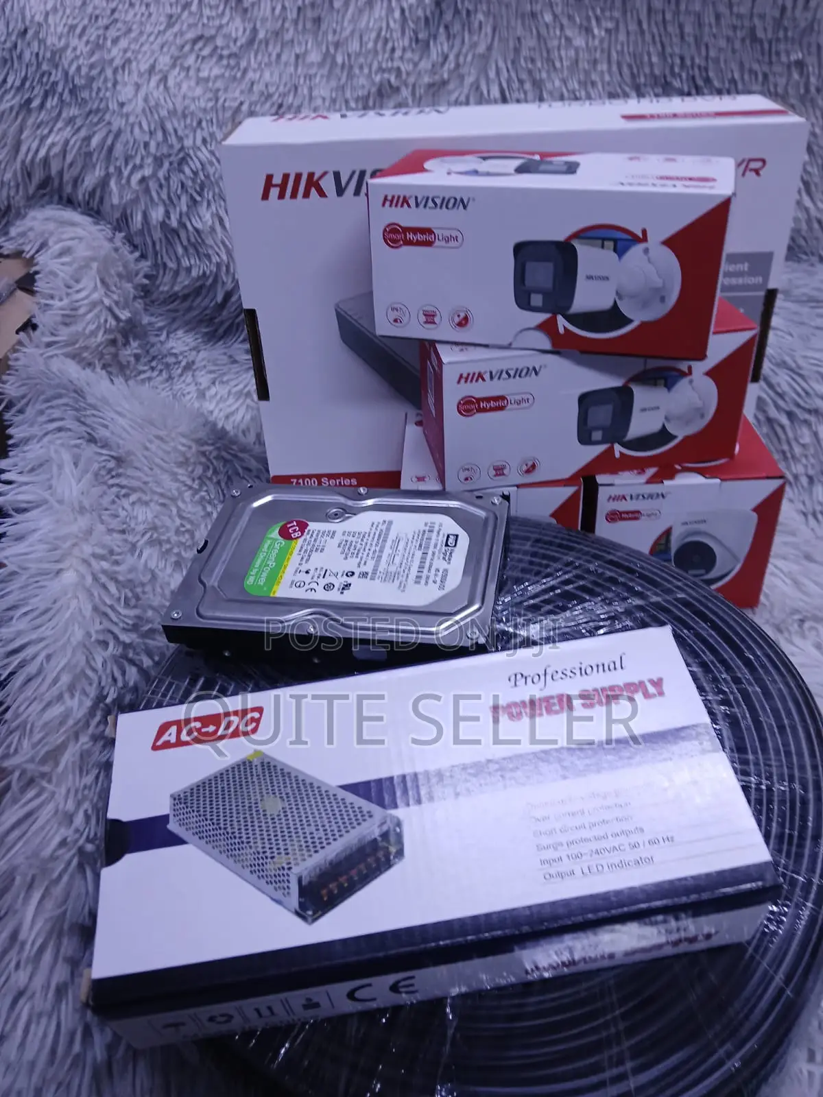 Clean and Clear Image Full Kit 4 Channel Smart Hybrid 2mp Hik Full Kit