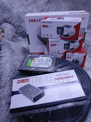 Clean and Clear Image Full Kit 4 Channel Smart Hybrid 2mp Hik Full Kit
