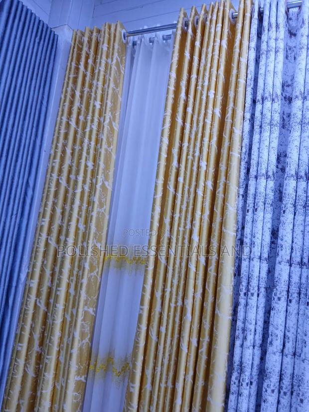 Mustard Curtains and Sheers - main view