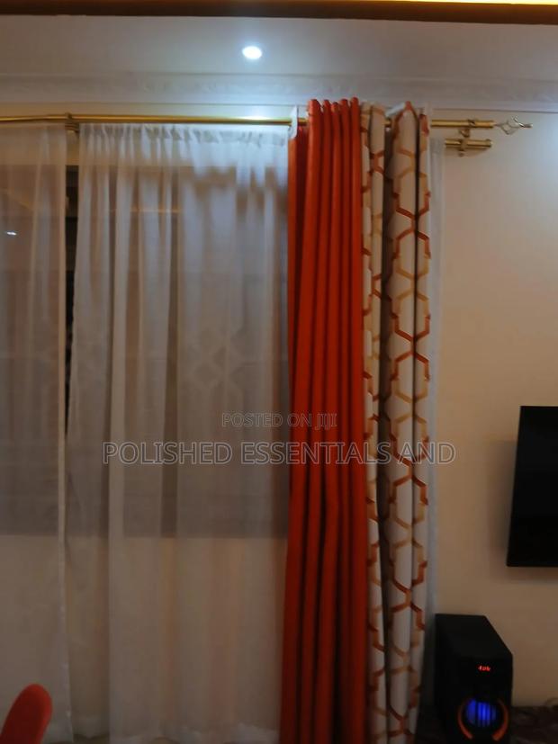Orange Curtains Curtains and Sheers - thumbnail 3