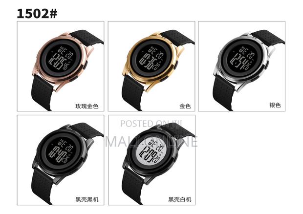 Skmei 1502 Men’S Digital Sports Watch 50m Waterproof Led Backlight