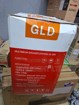 GLD 2.1ch Multimedia Speaker System Fm/Bt/ Usb Hometheatre