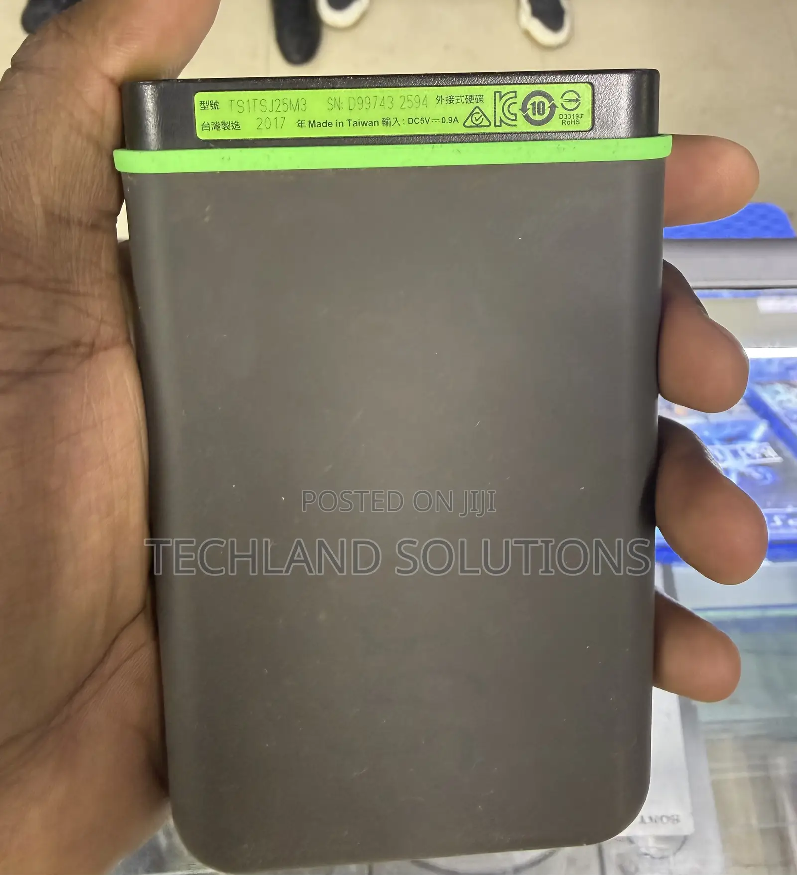 Slightly Used External Transcend 2tb Harddisk