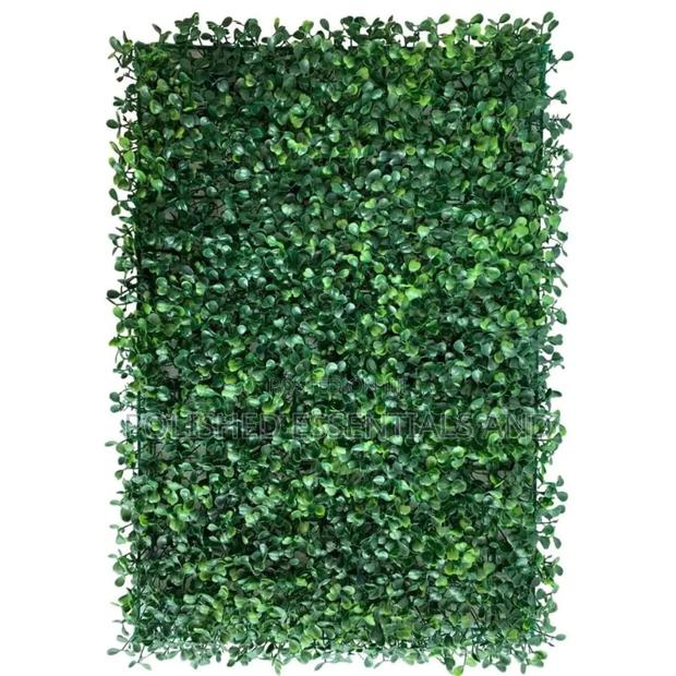 Artificial Light Green Wall Hedges - main view
