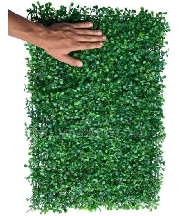Artificial Light Green Wall Hedges - thumbnail 2