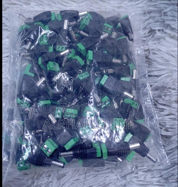 Dc Power Jack Adapter Connector Plugs Ideal for CCTV Cameras
