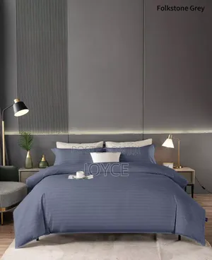 6pc Stripped Duvet Cover Set