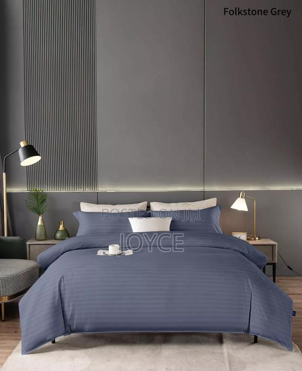 6pc Stripped Duvet Cover Set - thumbnail 3