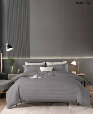 6pc Stripped Duvet Cover Set