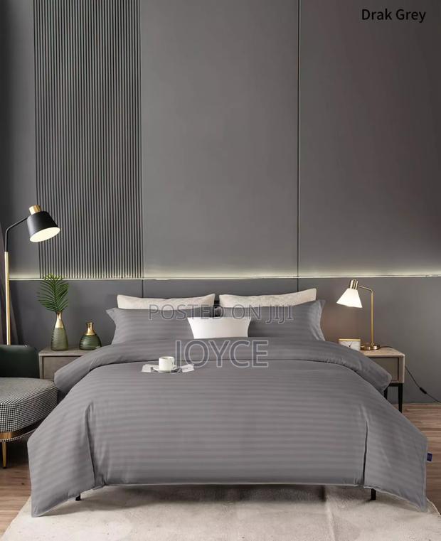 6pc Stripped Duvet Cover Set - thumbnail 4