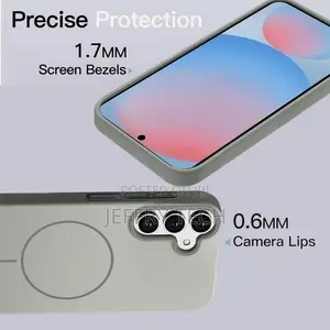 Samsung Galaxy S25 Soft Sanding With N52 Strong Magnets, Magsafe Compa