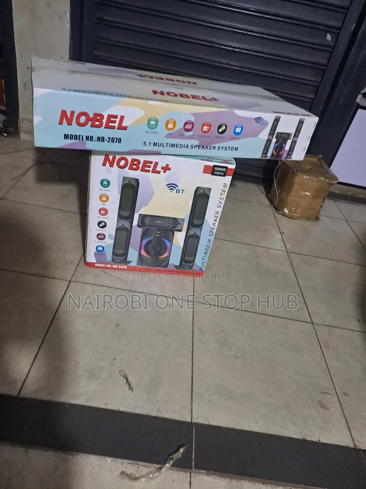Nobel+ Nb 2070 5.1 Multimedia Speaker System 