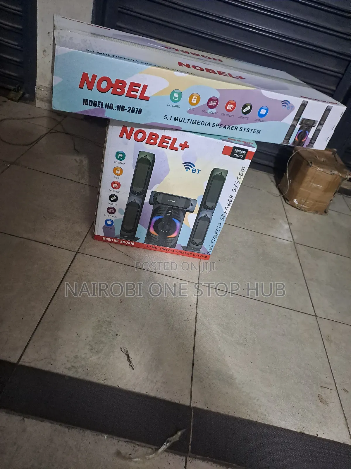 Nobel 5.1 Nb 2070 5.1 Multimedia Speaker System