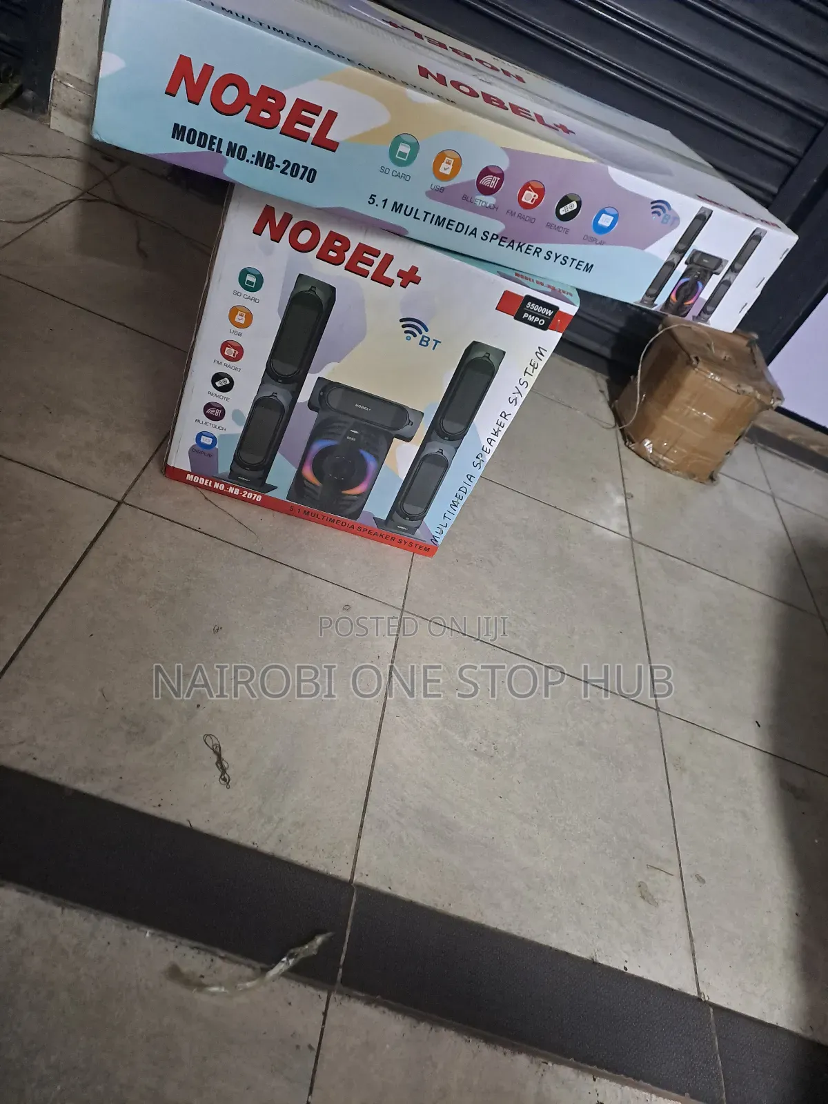 Nobel 5.1 Nb 2070 5.1 Multimedia Speaker System