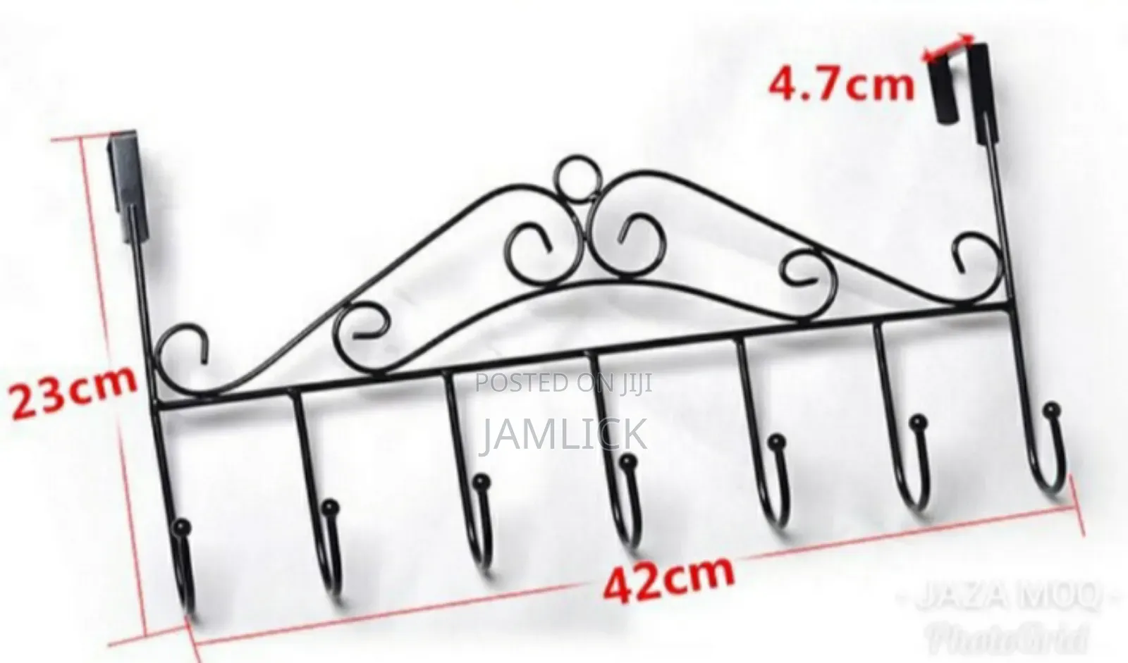 Over the Door Hanger With 7 Hooks – Cr