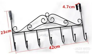 Over the Door Hanger With 7 Hooks – Cr