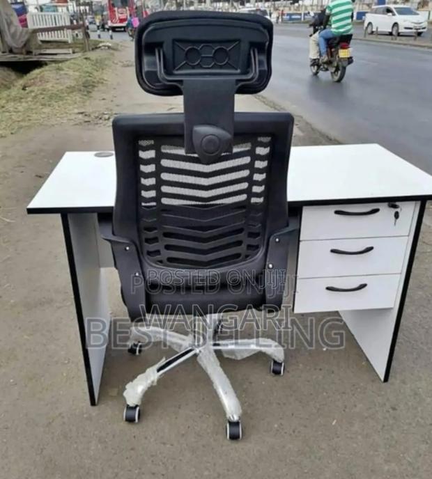 Office Desk White ,Black ,Grey