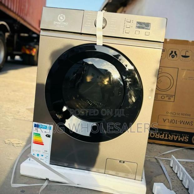 8 Kg Smart Pro Front Load Washer – Energy‐Saving + Quick Cycles - main view