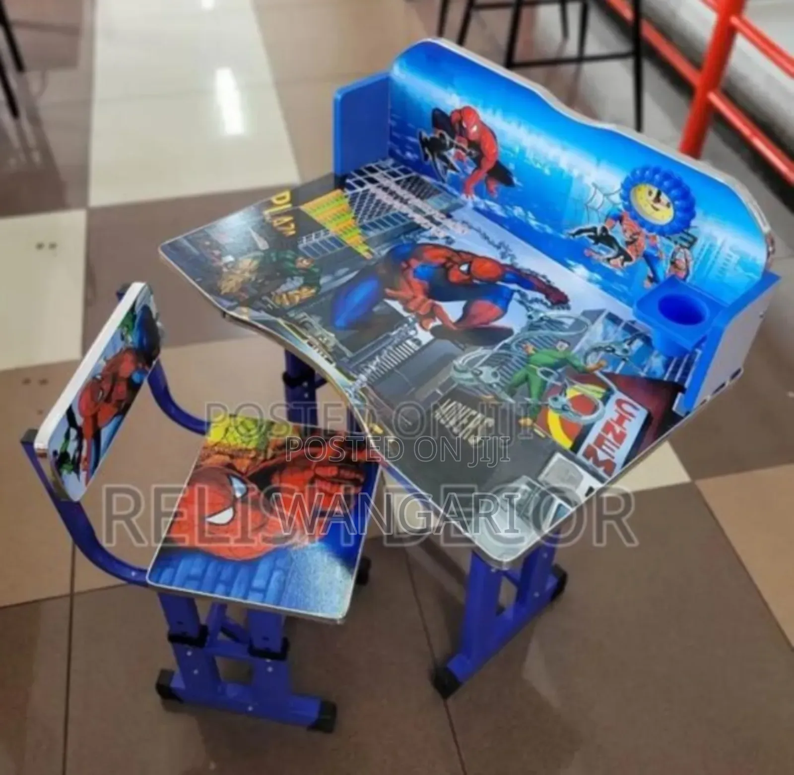 Blue Kids Study Desk