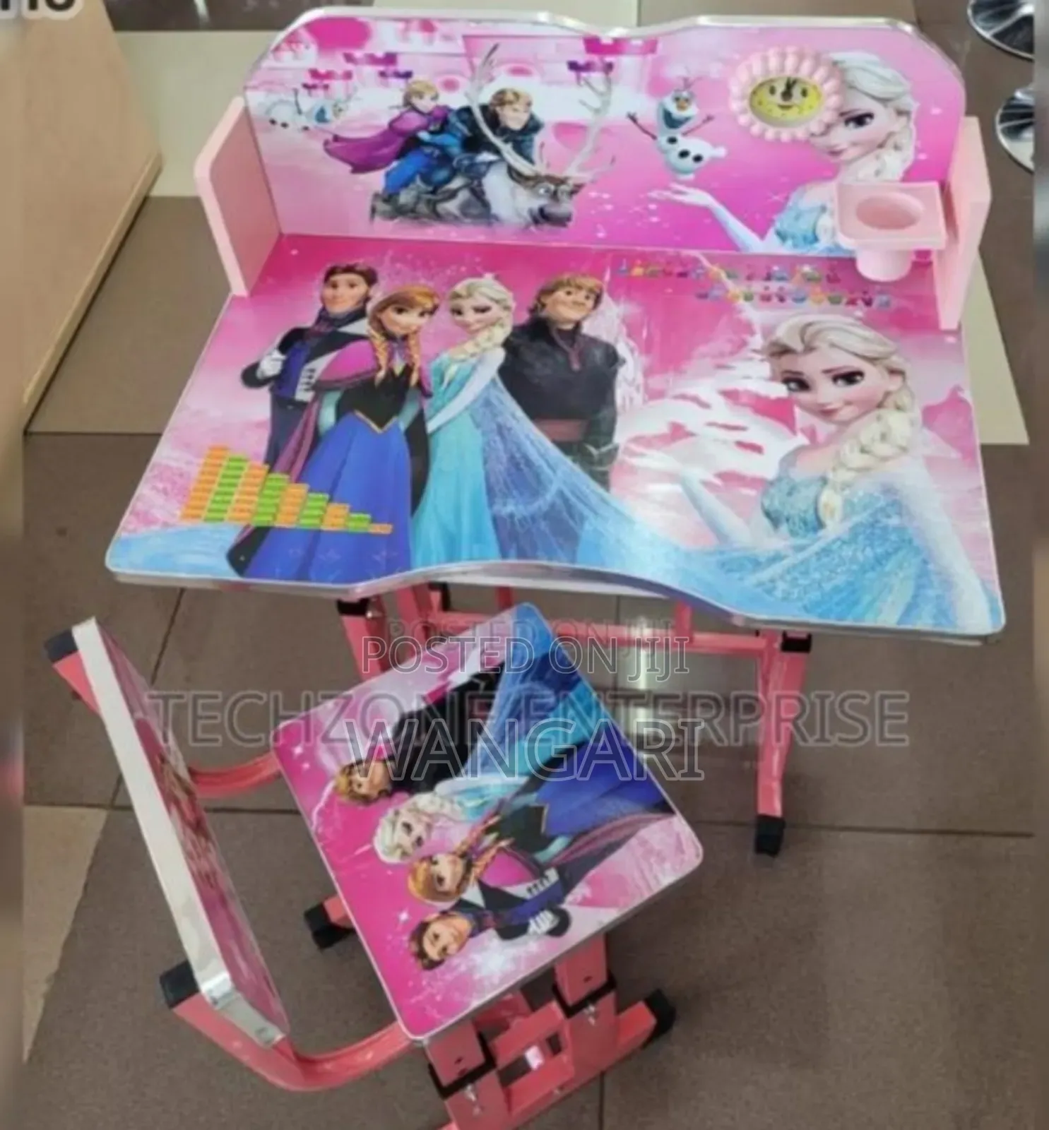 Pink Kids Study Table