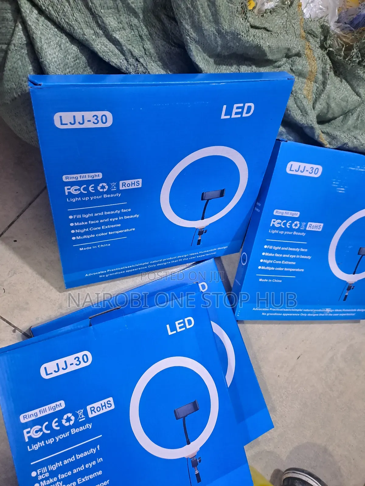 12” Led Ring Fill Light – LJJ-30
