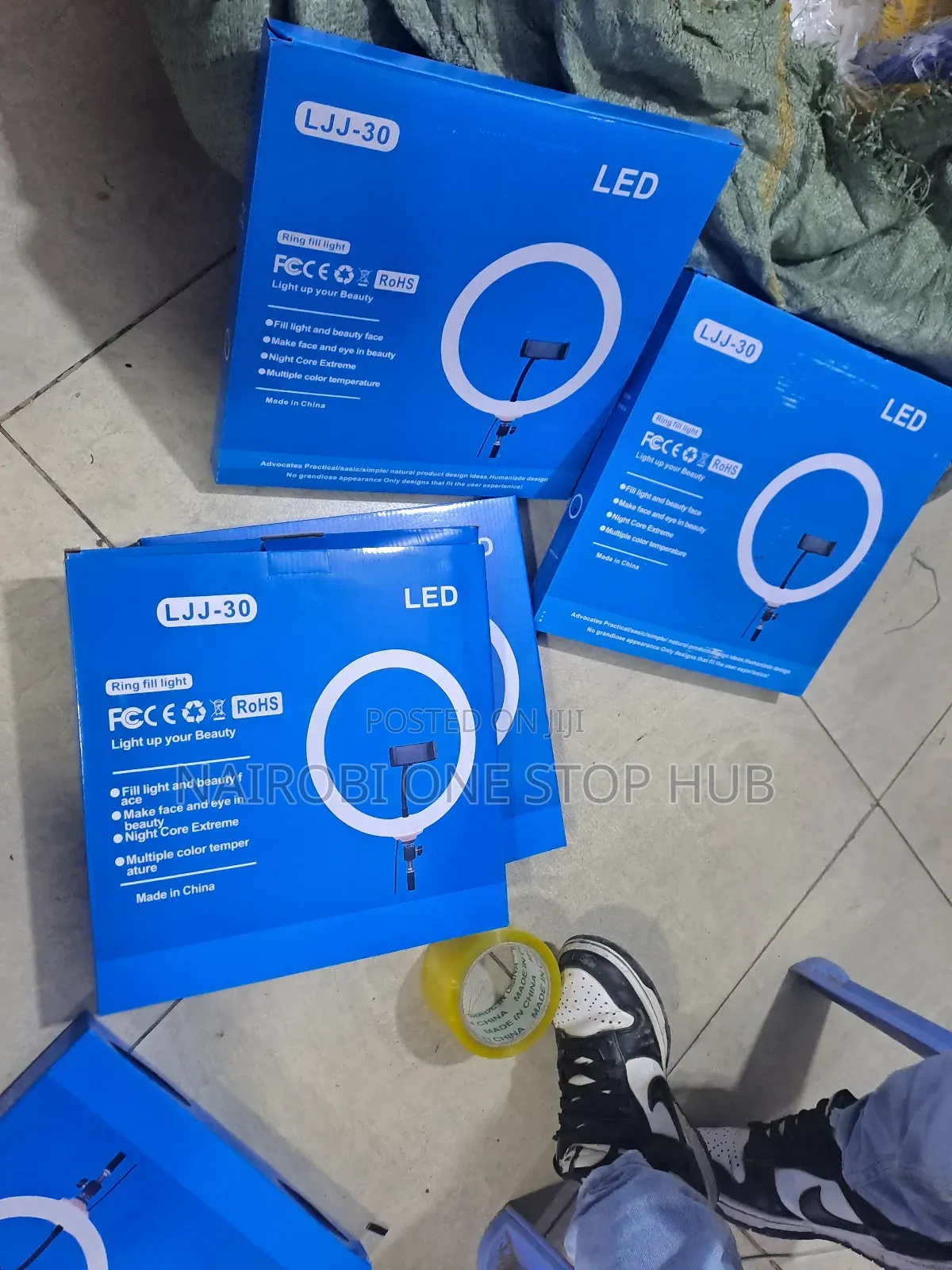 12” Led Ring Fill Light – LJJ-30