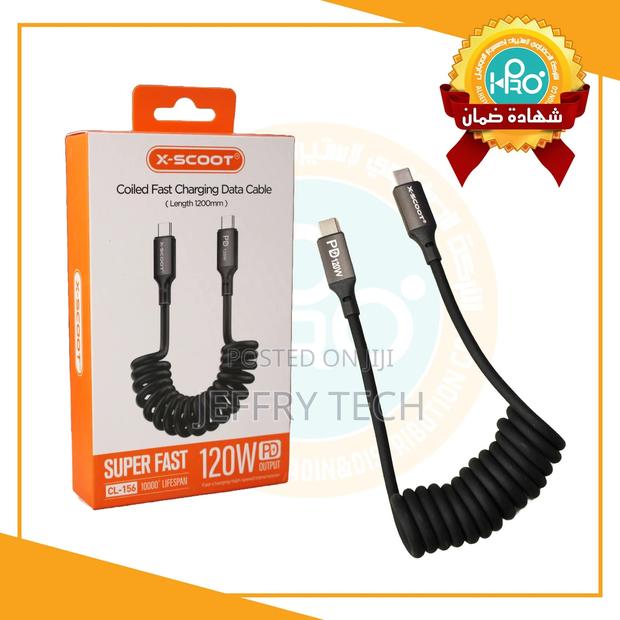 Type-C Cable * Type-C Spring-Loaded, Original X-Scoot Cl- - thumbnail 2
