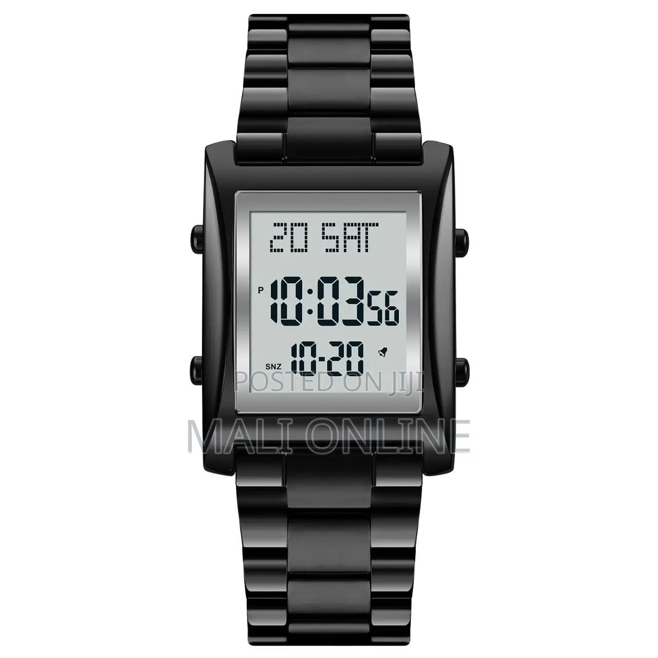 Skmei 1812 Digital Men’S Watch Stainless Steel Water Resistant 50m
