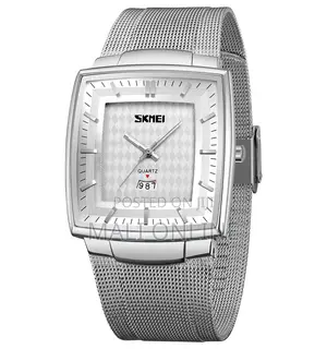 Skmei 9311 Men’S Quartz Watch Stainless Steel Strap Water Resistant