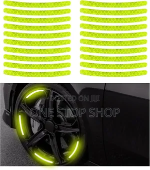 20pcs Luminous Tire Rim Decals Stickers Self Adhesive
