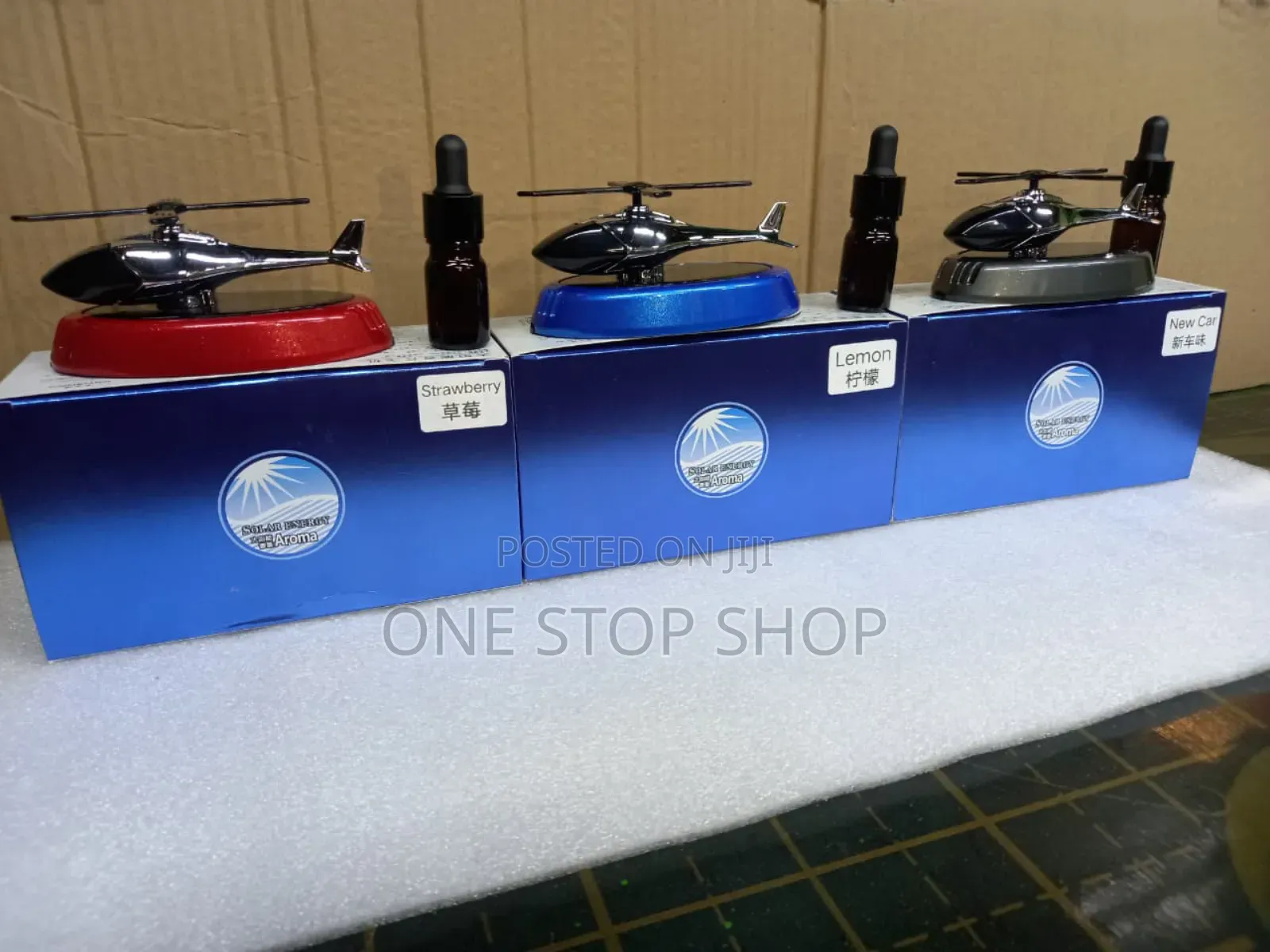 Dashboard Refillable Helicopter Spinning Air Freshener