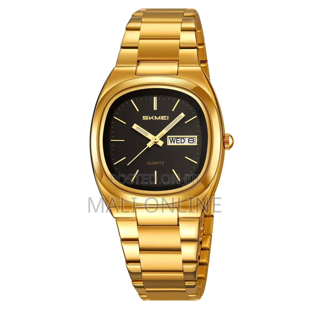 Skmei 2420 Quartz Watch Stainless Steel Waterproof Analog Business