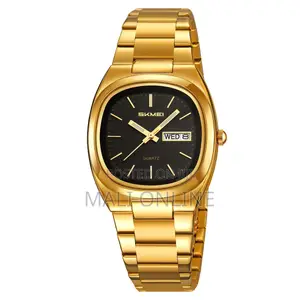 Skmei 2420 Quartz Watch Stainless Steel Waterproof Analog Business