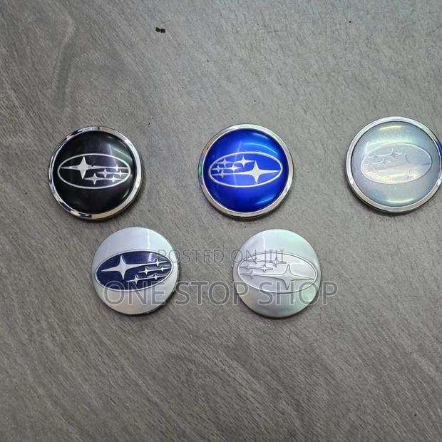 Subaru 4pc Rim Centre Caps in Colors