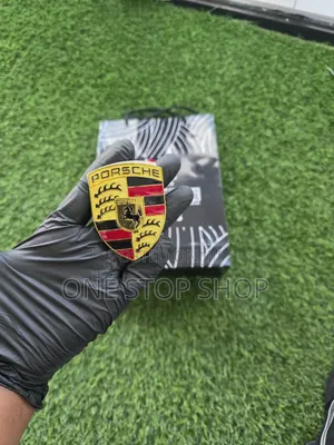 Brand New Universal Fit Porsche Bonnet Logo