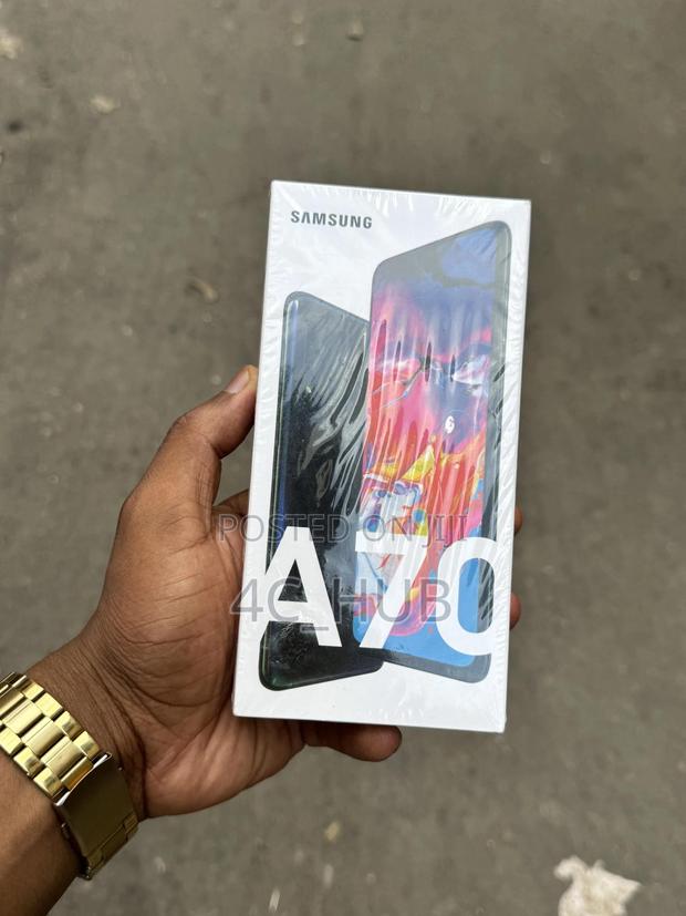 New Samsung Galaxy A70 128 GB Black - main view