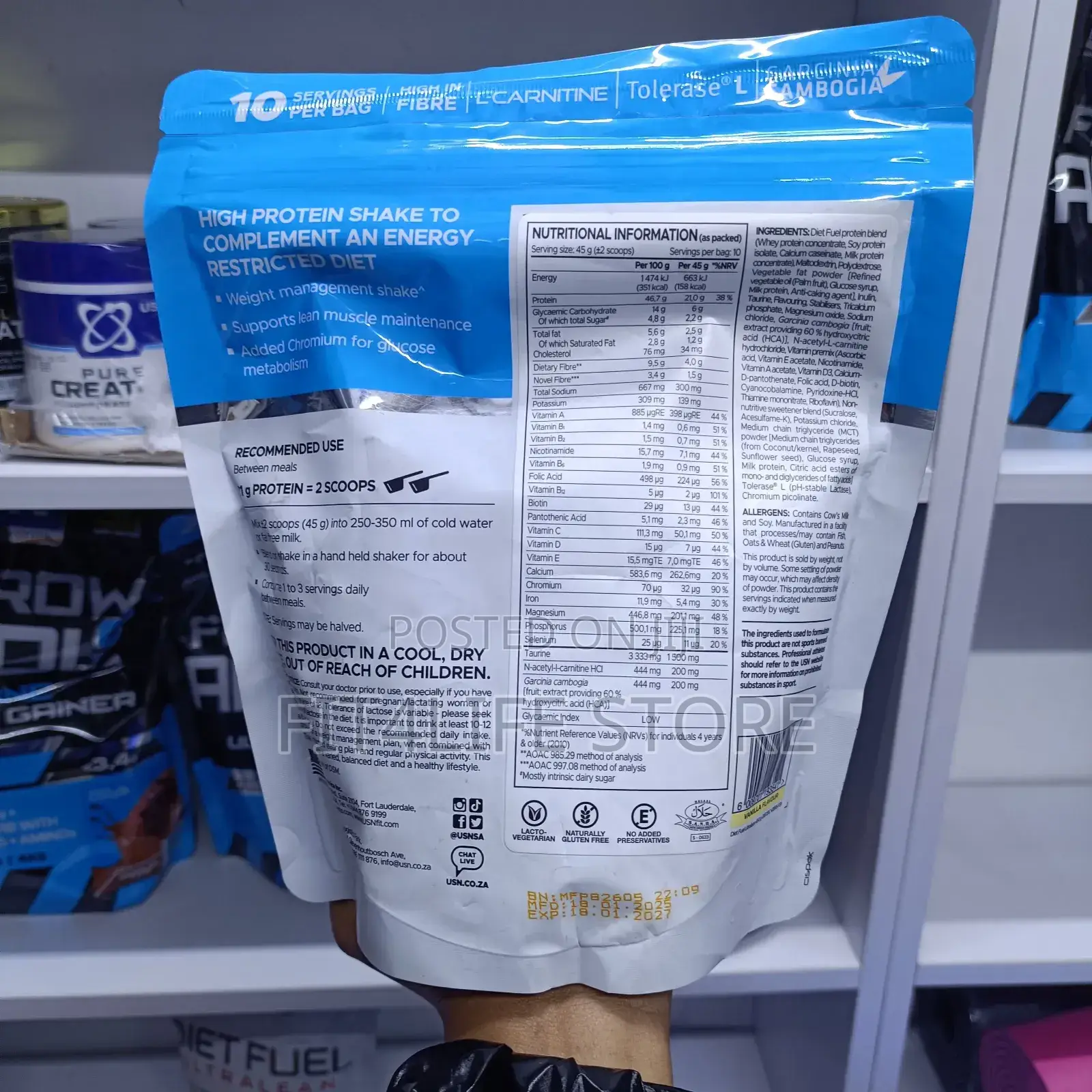 Usn Diet Fuel Ultralean – Weight Loss Meal Replacement