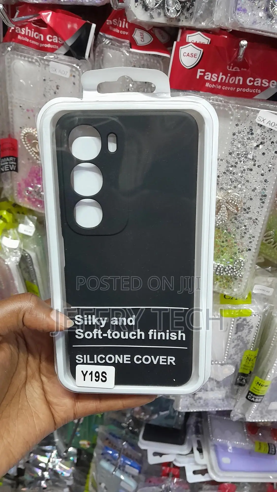 Brazii Liquid Silicon Case for Vivo Y29 5g With Cloth Lining