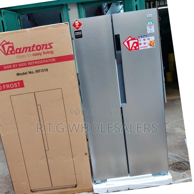 430 L Ramtons Side by Side Fridge Rf/319 – No Frost